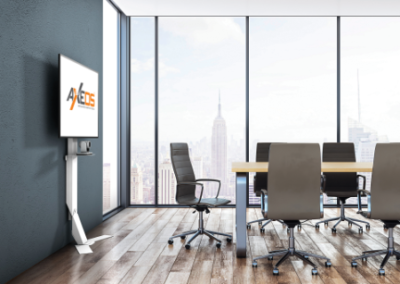 meuble-mural-axeos-pour-visioconference